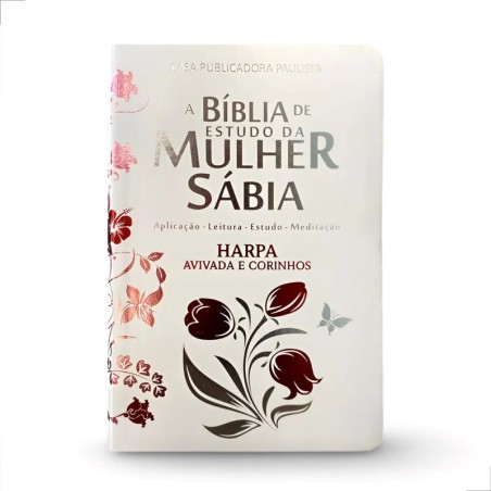 Bíblia de Estudo da Mulher Sábia | Tulipa Branca